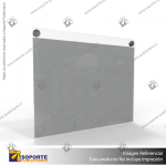 PORTA GRAFICA ACRILICO A4 (21*29.7 CMS) FORMATO MURO HORIZONTAL 1.7 MM (C12)