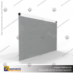 PORTA GRAFICA ACRILICO A4 (21*29.7 CMS) FORMATO MURO HORIZONTAL 1.7 MM (C12)