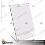 PORTA GRAFICA ACRILICO A6 (10.5*14.8 CMS) FORMATO L VERTICAL 1.7 MM (C50)